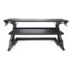 LifeFlo Ergonomics Clarity Sit Or Stand Workstation For Desktop 6.2”H X 35.4”W X 23.2”D, Black (LFO-OL2914-B