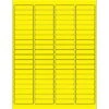 Tape Logic® Rectangle Laser Labels, 1 15/16" X 1/2", Fluorescent Yellow, 8000/Case (LL171YE) -Office Supplies Shop sp23136085 sc7