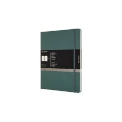 Moleskine PRO XXL Professional Notebook, 8.5" X 11", Narrow Ruled, Forest Green (620862)