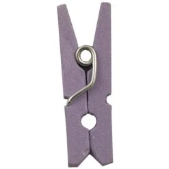 JAM Paper® Wood Clip Clothespins, Small 7/8 Inch, Lavender Purple Clothes Pins, 2 Packs Of 50 (2230719107A) -Office Supplies Shop sp29738295 sc7
