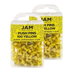 JAM Paper Pushpins, Red, 2 Packs Of 100 (2242955A) 10 JAM Paper Pushpins, Red, 2 Packs Of 100 (2242955A) -Office Supplies Shop sp29738301 sc7