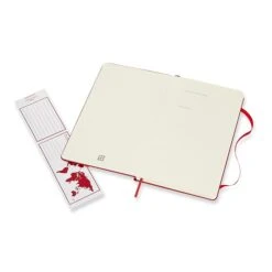 Moleskine Classic Notebook, Hard Cover, Large, 5" X 8.25", Dotted, Red Scarlet (715420) -Office Supplies Shop sp32079335 sc7