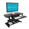 VersaDesk PowerPro 40"W Electric Sit To Stand Desktop Converter With Keyboard Tray & USB Port, Black (SP7644024-00-01) 1 VersaDesk PowerPro 40"W Electric Sit To Stand Desktop Converter With Keyboard Tray & USB Port, Black (SP7644024-00-01) -Office Supplies Shop sp35515507 sc7