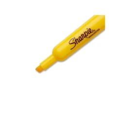 Sharpie Tank Highlighter, Chisel Tip, Yellow, Dozen (25005) -Office Supplies Shop sp39611566 sc7