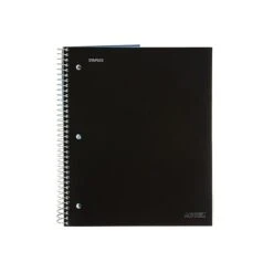 Staples Accel 3-Subject Notebook, 8.5" X 11", College Ruled, 150 Sheets, Assorted (20037M) -Office Supplies Shop sp39612961 sc7
