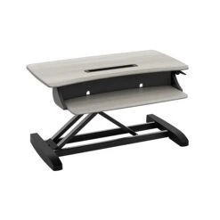 Ergotron WorkFit-Z Mini Sit-Stand 13"H Desktop Adjustable Riser Desk (33-458-917)