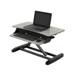 Ergotron WorkFit-Z Mini Sit-Stand 13"H Desktop Adjustable Riser Desk (33-458-917) -Office Supplies Shop sp39894738 sc7