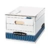 Bankers Box Shipping & Storage Medium-Duty FastFold File Boxes, Flip Top Lid, Letter/Legal Size, White/Blue, 12/Carton (0007101) 1 Bankers Box Shipping & Storage Medium-Duty FastFold File Boxes, Flip Top Lid, Letter/Legal Size, White/Blue, 12/Carton (0007101) -Office Supplies Shop sp40303492 sc7