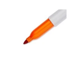 Sharpie Permanent Markers, Fine Tip, Orange, 12/Pack (30006) -Office Supplies Shop sp40875383 sc7