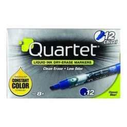 Quartet EnduraGlide Dry Erase Markers, Chisel Tip, Blue, 12/Pack (5001-3M) -Office Supplies Shop sp40890067 sc7