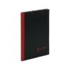 Black N' Red Professional Notebook, 8.25" X 11.75", Wide Ruled, 96 Sheets (D66174)