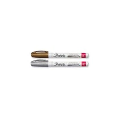 Sharpie Oil-Based Paint Markers, Extra Fine Tip, Assorted Metallic, 2/Pack (30588) 10 Sharpie Oil-Based Paint Markers, Extra Fine Tip, Assorted Metallic, 2/Pack (30588) -Office Supplies Shop sp41816614 sc7