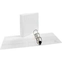 Avery Heavy Duty 3" 3-Ring View Binder, White, 4/Pack (79193CT) 9 Avery Heavy Duty 3" 3-Ring View Binder, White, 4/Pack (79193CT) -Office Supplies Shop sp42125983 sc7