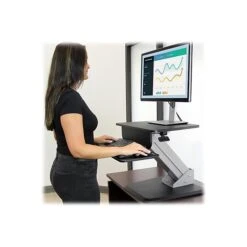 StarTech 26.8"W Adjustable Riser, Laminate Wood (ARMSTS) -Office Supplies Shop sp42717486 sc7