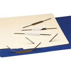Smead Self-Adhesive Folder Fasteners, 2", Brown, 100/Box (68220) -Office Supplies Shop sp43803951 sc7