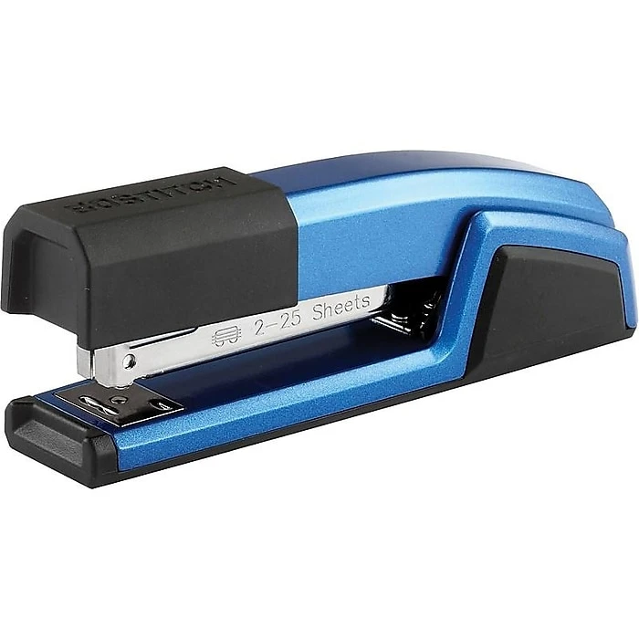 Bostitch Epic Desktop Stapler, 25 Sheet Capacity, Ice Blue (B777-BLUE) 9 Bostitch Epic Desktop Stapler, 25 Sheet Capacity, Ice Blue (B777-BLUE) - Image 7