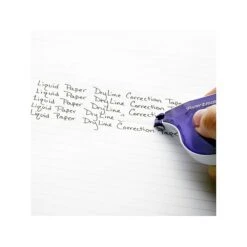 Paper Mate Mate Liquid Paper DryLine Correction Tape, White, 2/Pack (6137206) -Office Supplies Shop sp44342514 sc7 1