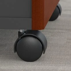 Bush Business Furniture Westfield 3 Drawer Mobile File Cabinet, Hansen Cherry/Graphite Gray (WC24453SU) -Office Supplies Shop sp46632949 sc7