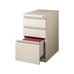 Staples 3-Drawer Vertical File Cabinet, Mobile/Pedestal, Letter, Putty, 20"D (24871D) 7 Staples 3-Drawer Vertical File Cabinet, Mobile/Pedestal, Letter, Putty, 20"D (24871D) -Office Supplies Shop sp49507769 sc7