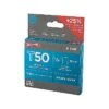 Arrow T50 Staples, 1/2" Leg Length, 1250 Staples/Box (091-50824) -Office Supplies Shop sp49507959 sc7
