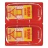 Universal Sparco Printed Arrow Page Flags, "Sign Here", Yellow/Red, 1" X 1.75", 50 Flags/Pk
