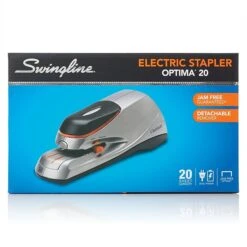 Swingline® Optima® Electric Stapler, 20 Sheet Capacity, Silver (48208) -Office Supplies Shop sp56868049 sc7