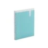 Poppin Pocket 1-Subject Notebook, 8.5" X 11", College Ruled, 80 Sheets, Aqua (102043) -Office Supplies Shop sp57451649 sc7