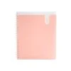 Poppin Pocket 1-Subject Notebook, 8.5" X 11", College Ruled, 80 Sheets, Blush (105224) 2 Poppin Pocket 1-Subject Notebook, 8.5" X 11", College Ruled, 80 Sheets, Blush (105224) -Office Supplies Shop sp57454151 sc7