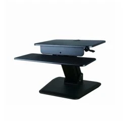 TygerClaw Sit-Stand Desktop Workstation Stand (TYDS10016BLK)