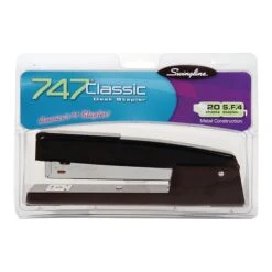 Swingline 747 Classic Desktop Stapler, 20 Sheet Capacity, Black (S7074701G) -Office Supplies Shop sp58911946 sc7