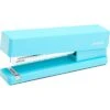 Poppin Desktop Stapler, 20-Sheet Capacity, Aqua (100160)