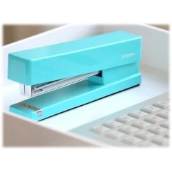 Poppin Desktop Stapler, 20-Sheet Capacity, Aqua (100160) -Office Supplies Shop sp59992333 sc7