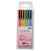 Uchida® LePen®, Assorted Pastel Colors, 6/Pack (UCH43006P)