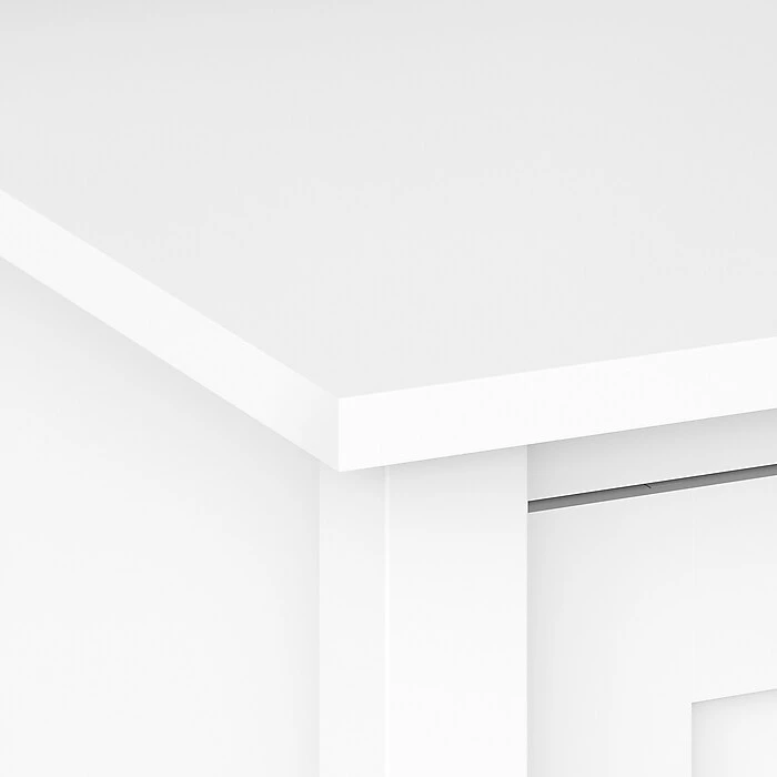 Bush Furniture Broadview 2 Drawer File Cabinet, Pure White (BDF124WH-03) 9 Bush Furniture Broadview 2 Drawer File Cabinet, Pure White (BDF124WH-03) - Image 7