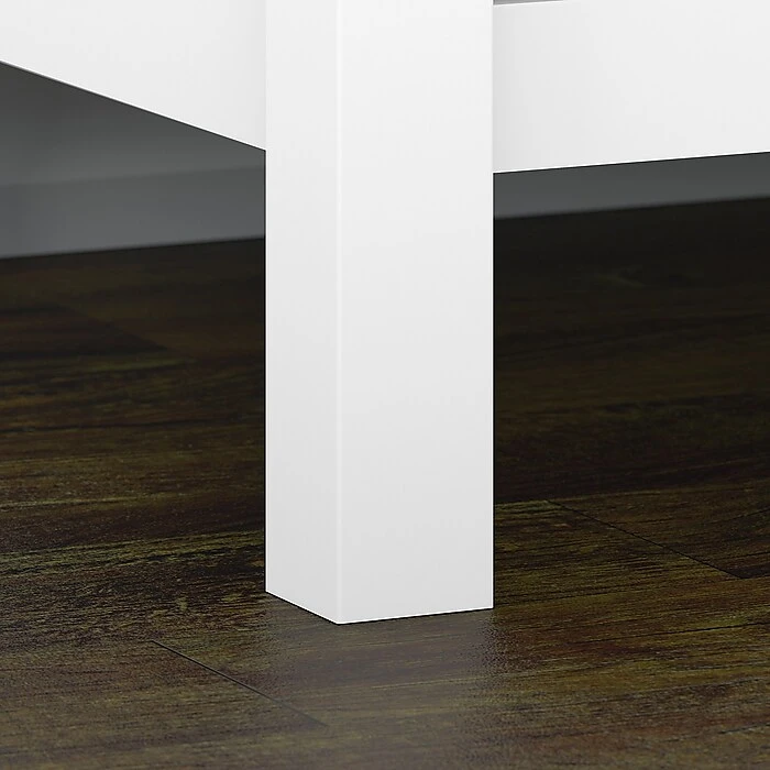 Bush Furniture Broadview 2 Drawer File Cabinet, Pure White (BDF124WH-03) 10 Bush Furniture Broadview 2 Drawer File Cabinet, Pure White (BDF124WH-03) - Image 8