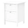 Bush Furniture Broadview 2 Drawer File Cabinet, Pure White (BDF124WH-03)