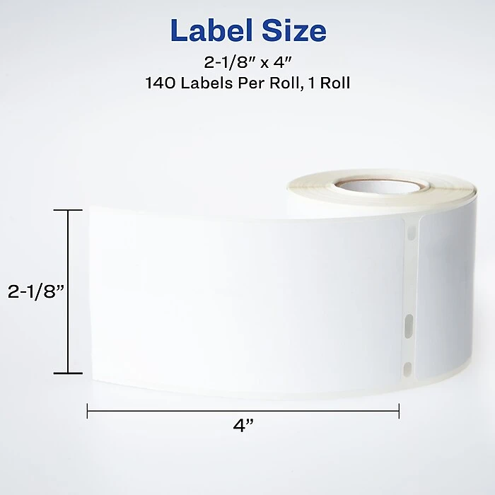 Avery Shipping Printer Labels, 2-1/8" X 4", White, 140 Labels/Pack (4153) 9 Avery Shipping Printer Labels, 2-1/8" X 4", White, 140 Labels/Pack (4153) - Image 7
