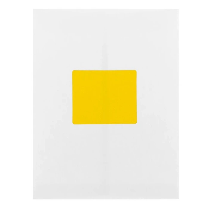 JAM Paper Laser/Inkjet Address Label, 4" X 3 3/8", Yellow, 6 Labels/Sheet, 12 Sheets/Pack (302725803) 7 JAM Paper Laser/Inkjet Address Label, 4" X 3 3/8", Yellow, 6 Labels/Sheet, 12 Sheets/Pack (302725803) - Image 5