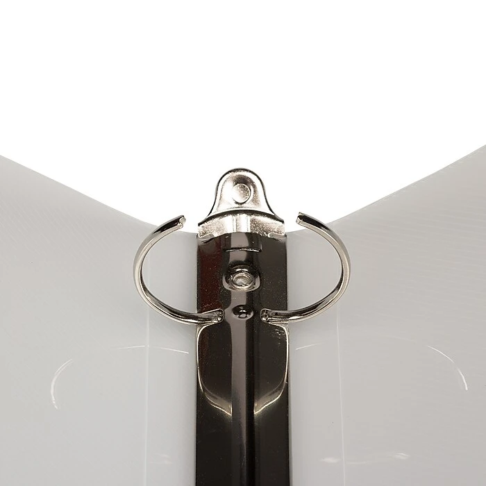 JAM Paper Plastic 1.5 Inch Binder, Clear 3 Ring Binder, 108/Pack (762T15CLB) 5 JAM Paper Plastic 1.5 Inch Binder, Clear 3 Ring Binder, 108/Pack (762T15CLB) - Image 3