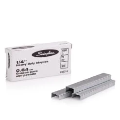 Swingline® Standard Staples, 1/4" Length, 210 Per Strip, 5,000/Per Box, 5/Box (35101S) 15 Swingline® Standard Staples, 1/4" Length, 210 Per Strip, 5,000/Per Box, 5/Box (35101S) -Office Supplies Shop sp91090089 sc7