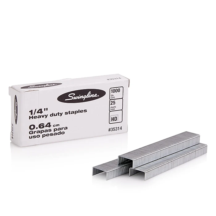 Swingline® Standard Staples, 1/4" Length, 210 Per Strip, 5,000/Per Box, 5/Box (35101S) 8 Swingline® Standard Staples, 1/4" Length, 210 Per Strip, 5,000/Per Box, 5/Box (35101S) - Image 6
