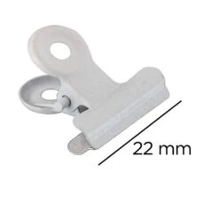 JAM Paper Bulldog Clip, White, 25/Pack (521312118) -Office Supplies Shop sp97151328 sc7