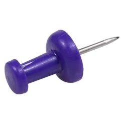 JAM Paper Push Pins, Purple, 100/Pack (222419053) -Office Supplies Shop sp97365216 sc7